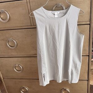 Athleta  Striped Sleeveless Blouse